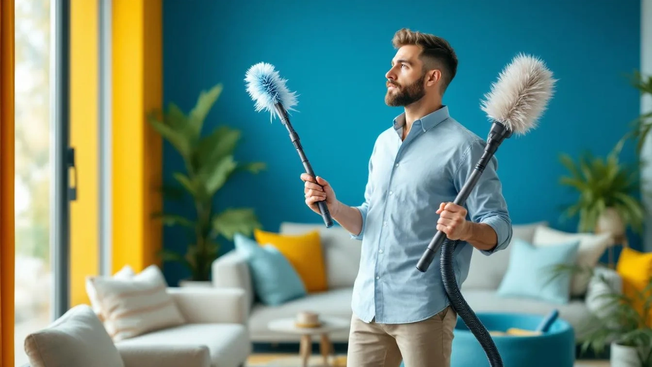 Die goldene Regel der Reinigung: Sollte man zuerst Staubwischen oder Staubsaugen?