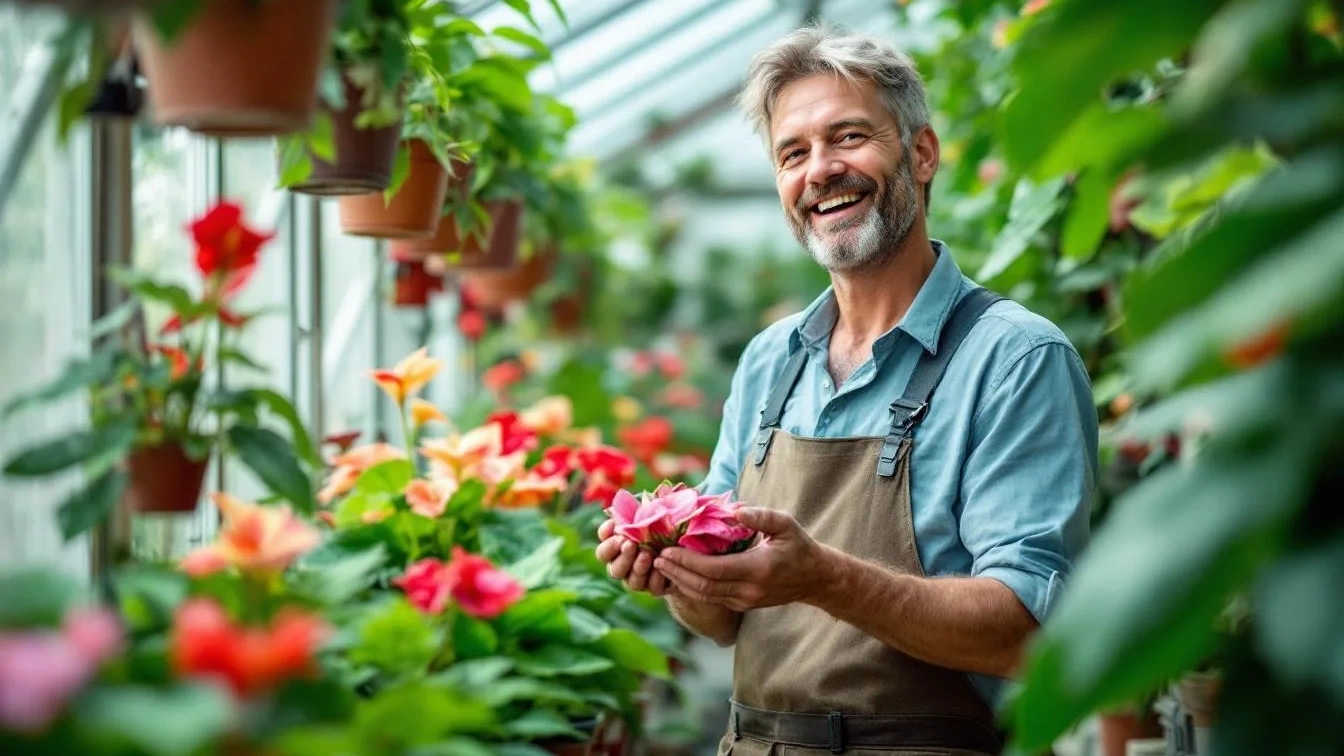 Die thailändische Technik für Anthurien: Ein Hobbygärtner bringt jede Pflanze zum Blühen