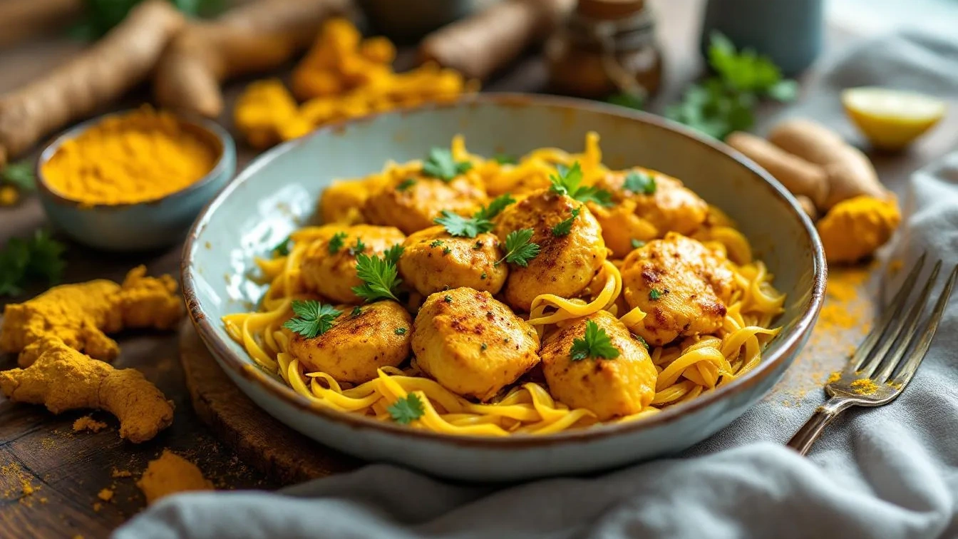 Entzündungshemmende Küche: Warum die Kombination aus Hähnchen und Kurkuma so gesund ist