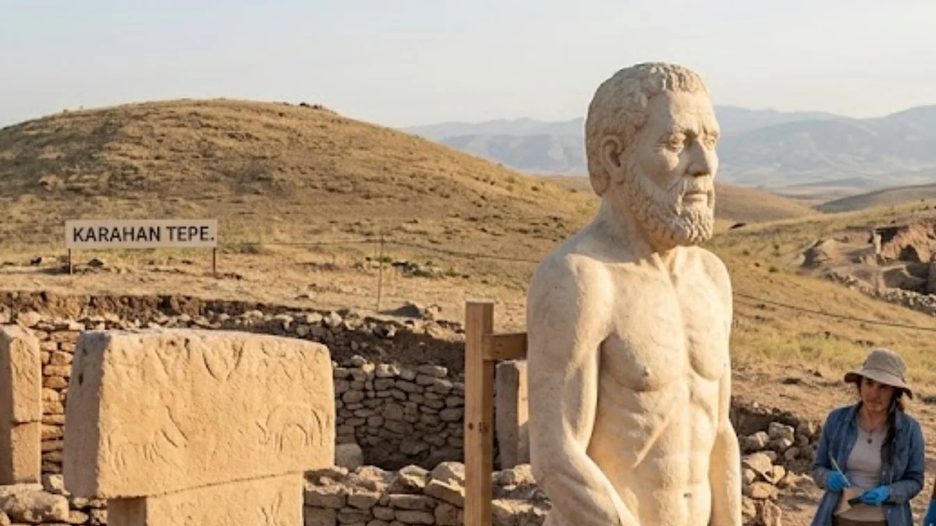 Erstaunliche Entdeckung: Eine 11.000 Jahre alte Statue, die die Geschichte neu schreiben könnte