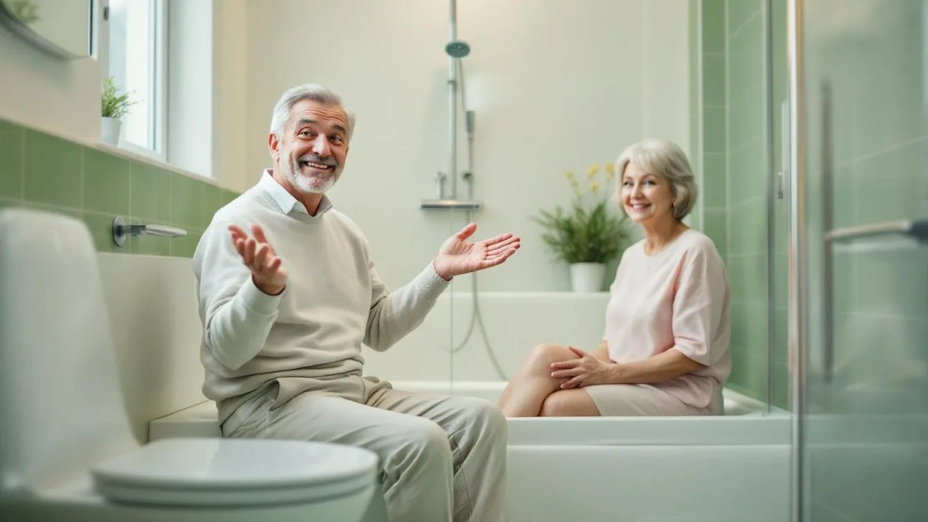 Ich testete 30 Tage lang spezielle Seniorenduschen, das Ergebnis war überraschend