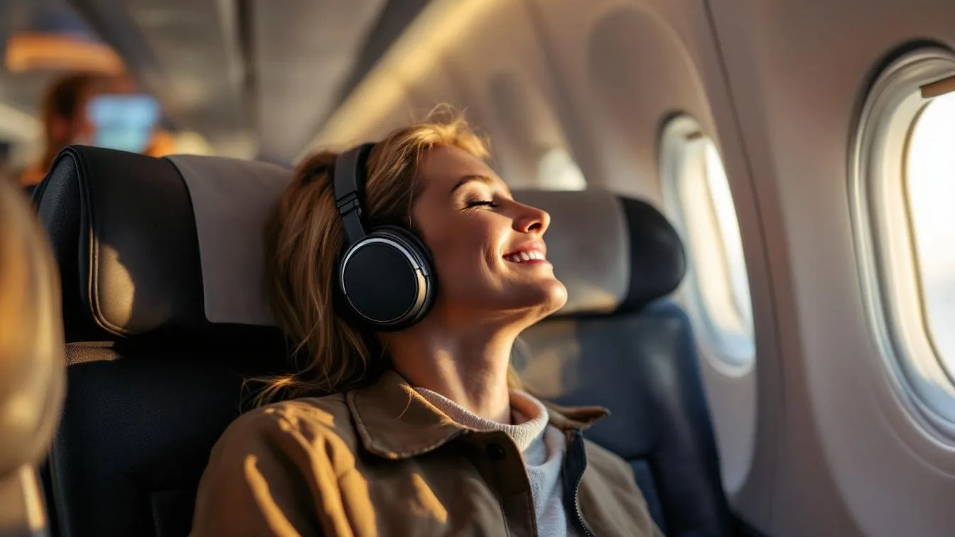 Schluss mit Reisestress: Warum geräuschreduzierende Hilfsmittel bei Nachtflügen unverzichtbar sind