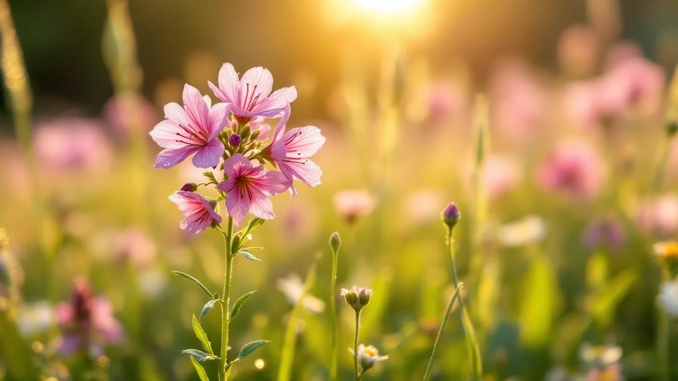 Warum diese kleine rosa Staude den ganzen Sommer den Garten aufhellt