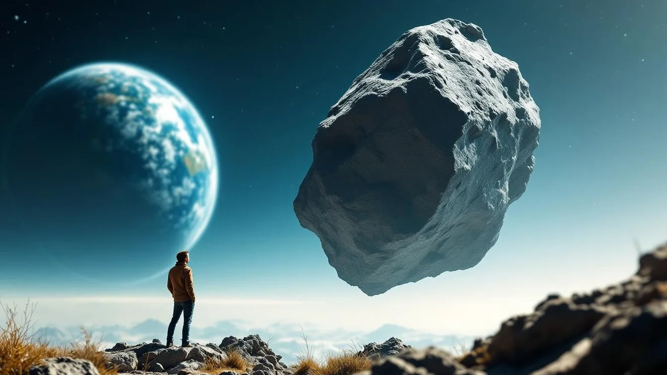 Warum ein Asteroid im März fast unbemerkt an der Erde vorbeiflog